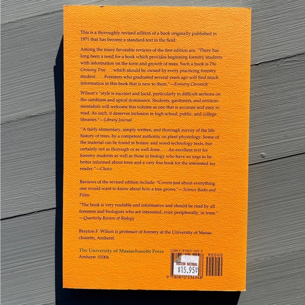 1984 The Growing Tree Forestry Student Tree Arborist Woods Forest Biology Nature - Picture 8 of 8